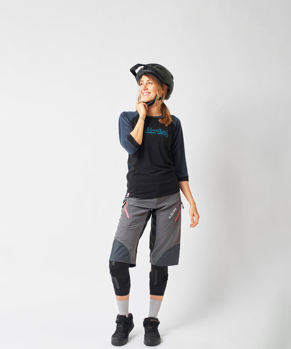 dirtlej trailscout half & half shorts ladies