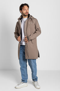weathershield rain coat dark dust