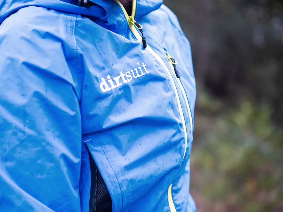 dirtlej dirtsuit Classic Edition Blue Green der Dreckwetteranzug für alle Biker im Park Homezone oder Trail 2020